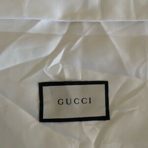 Auth Gucci Ivory Storage Bag